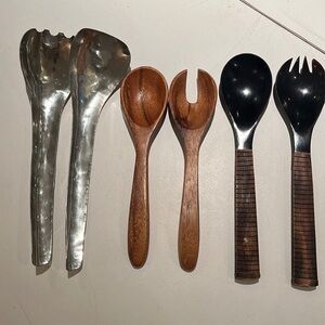 3 Sets of Salad Servers